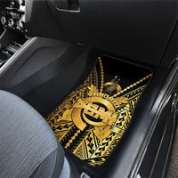 Vanuatu 46th Anniversary Of Independence Car Mats Gold Style LT05 - Polynesian Pride