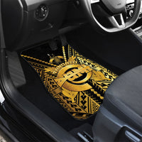 Vanuatu 46th Anniversary Of Independence Car Mats Gold Style LT05 - Polynesian Pride