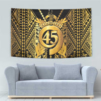 Vanuatu 45th Anniversary Of Independence Tapestry Gold Style - Polynesian Pride