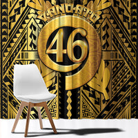 Vanuatu 46th Anniversary Of Independence Window Curtain Gold Style LT05 - Polynesian Pride