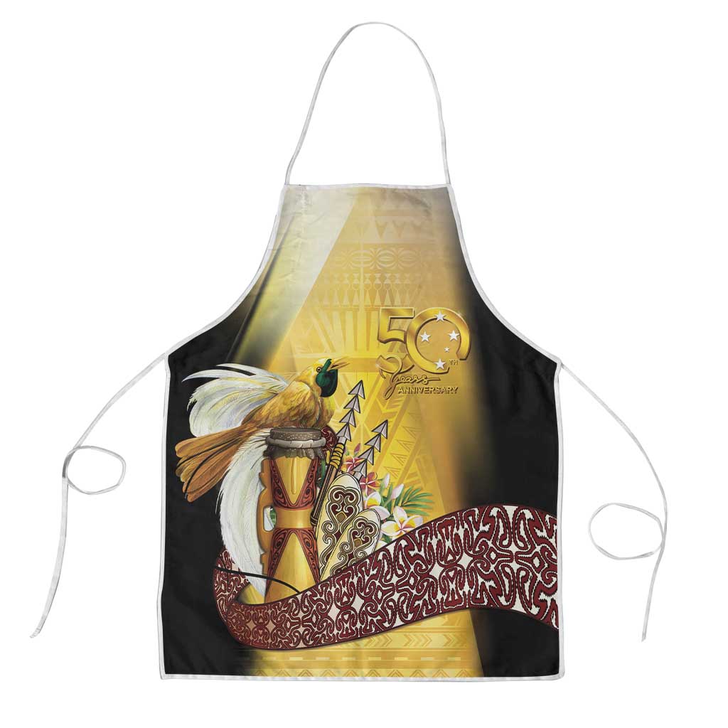 Papua New Guinea Apron 50 Years Of Independence - Polynesian Pride