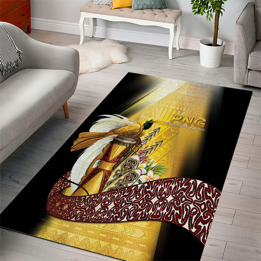 Papua New Guinea Area Rug Independence Day Unique Style LT05 - Polynesian Pride
