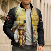 Papua New Guinea Bomber Puffer Jacket 50 Years Of Independence - Polynesian Pride