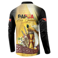 Papua New Guinea Button Sweatshirt Independence Day Unique Style LT05 - Polynesian Pride