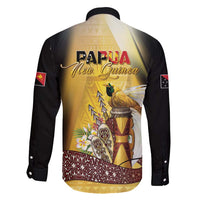 Papua New Guinea Family Matching Off Shoulder Maxi Dress and Hawaiian Shirt 50 Years Of Independence LT05 - Polynesian Pride