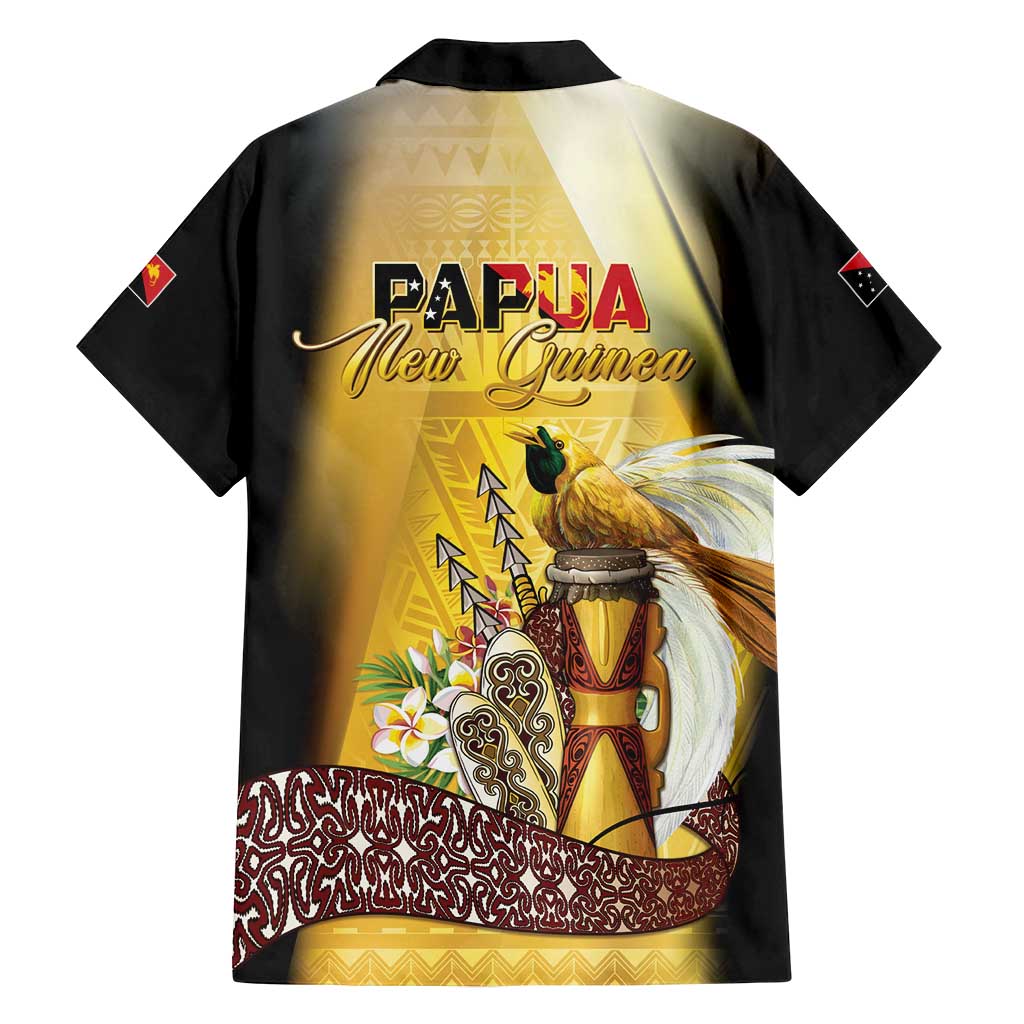 Papua New Guinea Family Matching Tank Maxi Dress and Hawaiian Shirt 50 Years Of Independence LT05 - Polynesian Pride