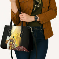 Papua New Guinea Leather Bag 50 Years Of Independence - Polynesian Pride