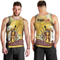 Papua New Guinea Men Tank Top 50 Years Of Independence - Polynesian Pride