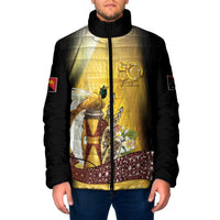 Papua New Guinea Padded Jacket 50 Years Of Independence - Polynesian Pride