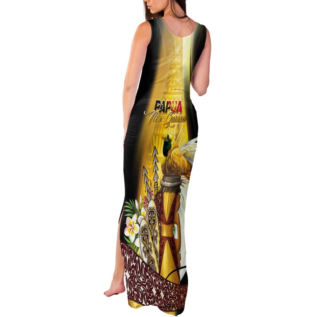 Papua New Guinea Tank Maxi Dress 50 Years Of Independence - Polynesian Pride