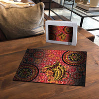 Papua New Guinea Puzzle Birds Of Paradise With Aboriginal Pattern - Polynesian Pride