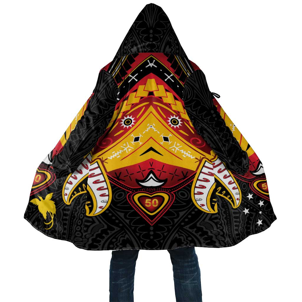 Papua New Guinea Independence Day Cloak Tribal Mask - Polynesian Pride