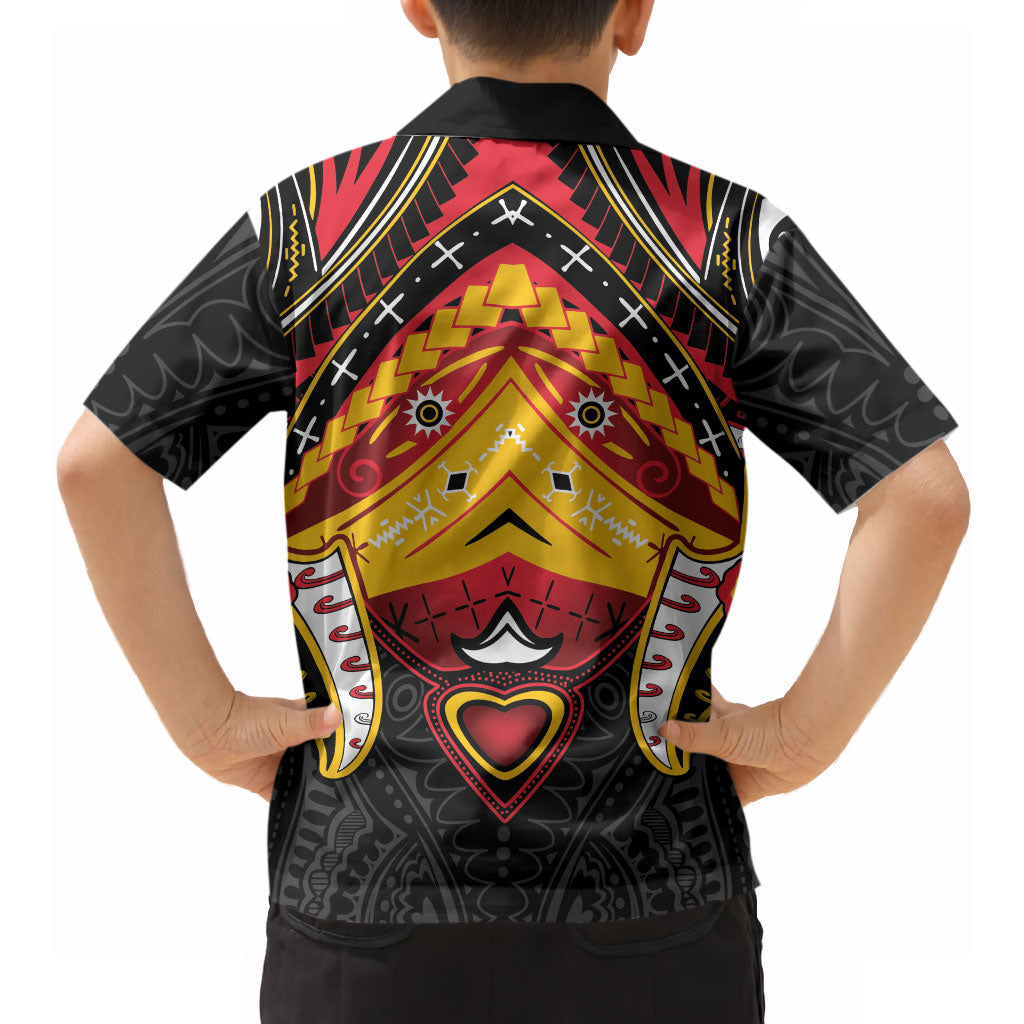Papua New Guinea Independence Day Hawaiian Shirt Tribal Mask LT05 - Polynesian Pride
