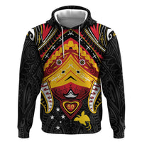 Papua New Guinea Independence Day Hoodie Tribal Mask - Polynesian Pride