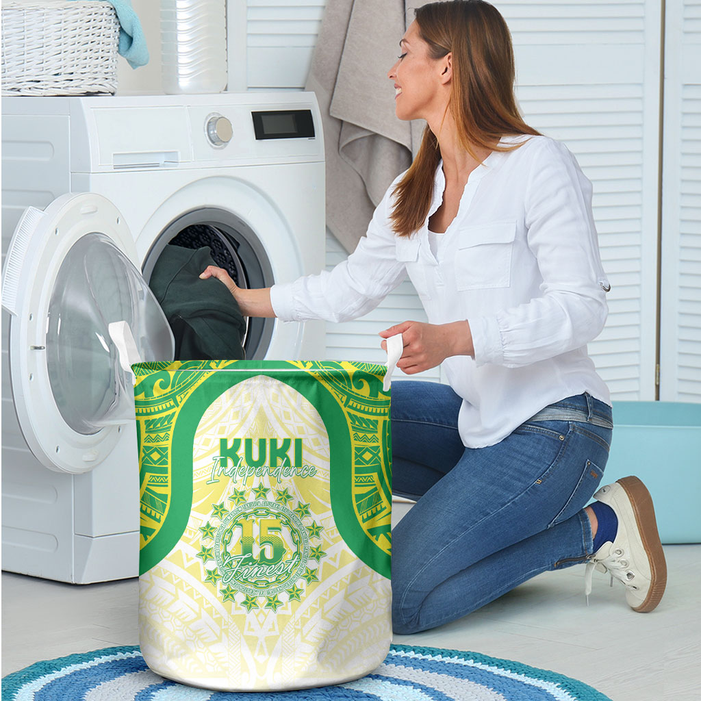Kuki Independence 2026 Laundry Basket Cook Islands 15 Finest White Version