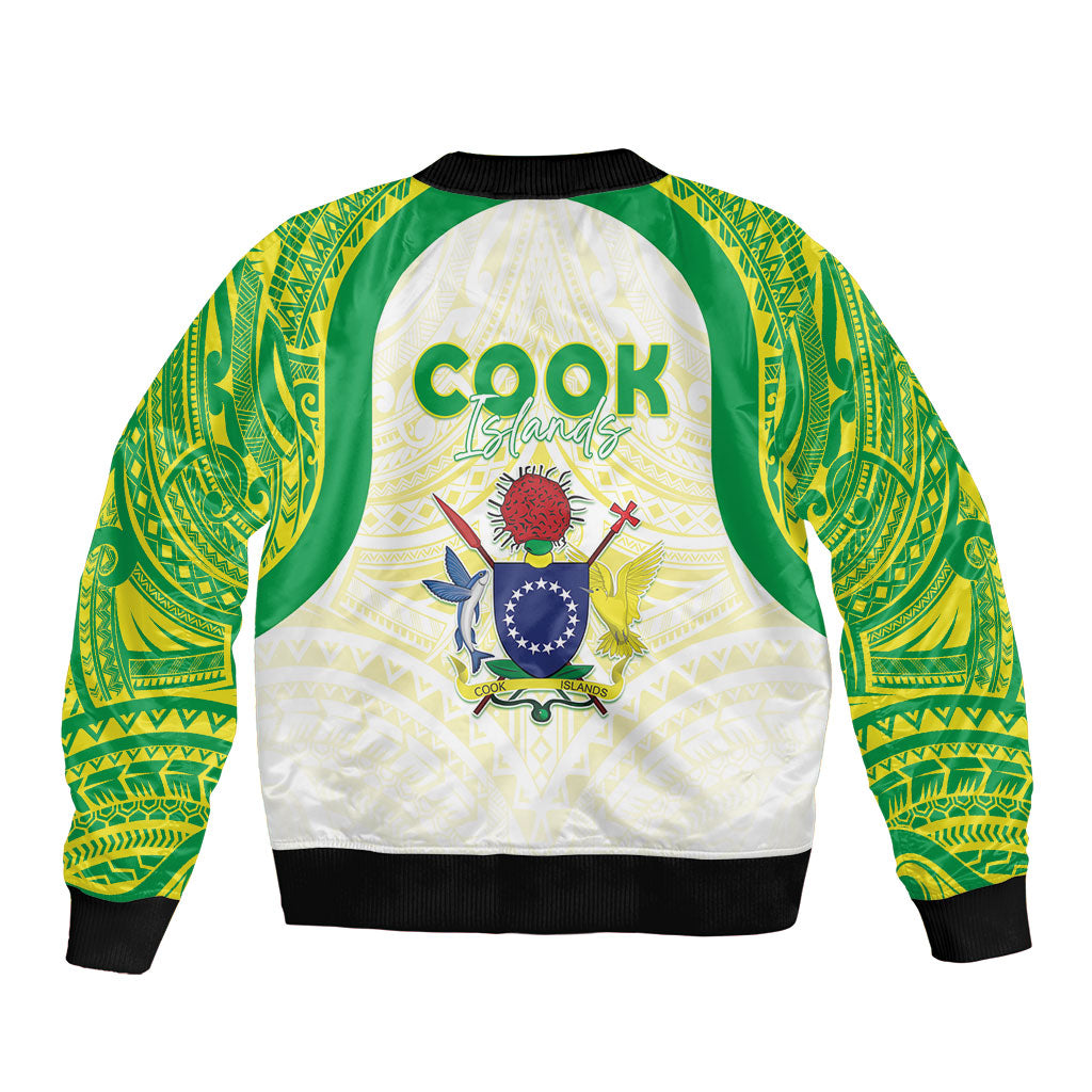 Kuki Independence 2026 Bomber Jacket Cook Islands 15 Finest White Version