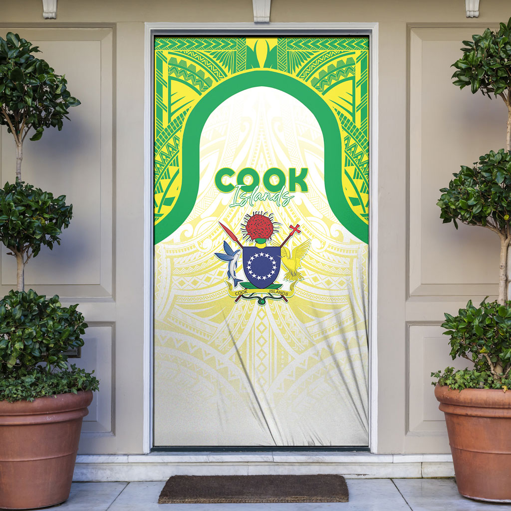 Kuki Independence 2026 Door Cover Cook Islands 15 Finest White Version