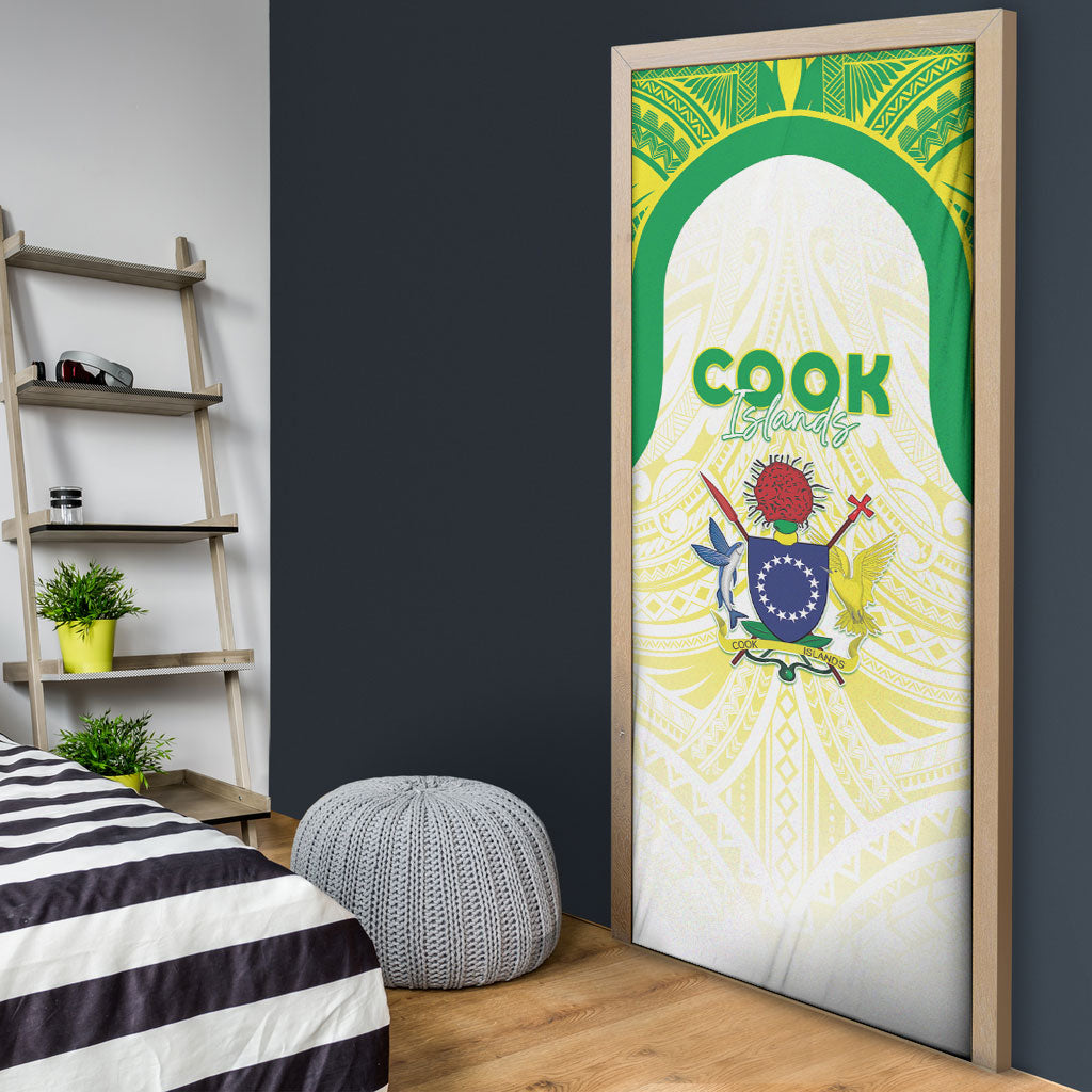 Kuki Independence 2026 Door Cover Cook Islands 15 Finest White Version