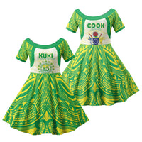 Kuki Independence 2026 Family Matching Mermaid Dress and Hawaiian Shirt Cook Islands 15 Finest White Version