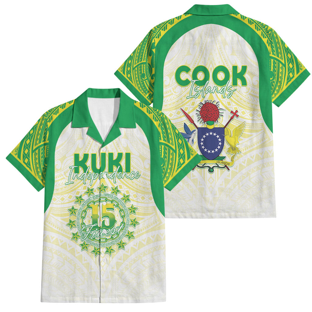 Kuki Independence 2026 Family Matching Off Shoulder Maxi Dress and Hawaiian Shirt Cook Islands 15 Finest White Version