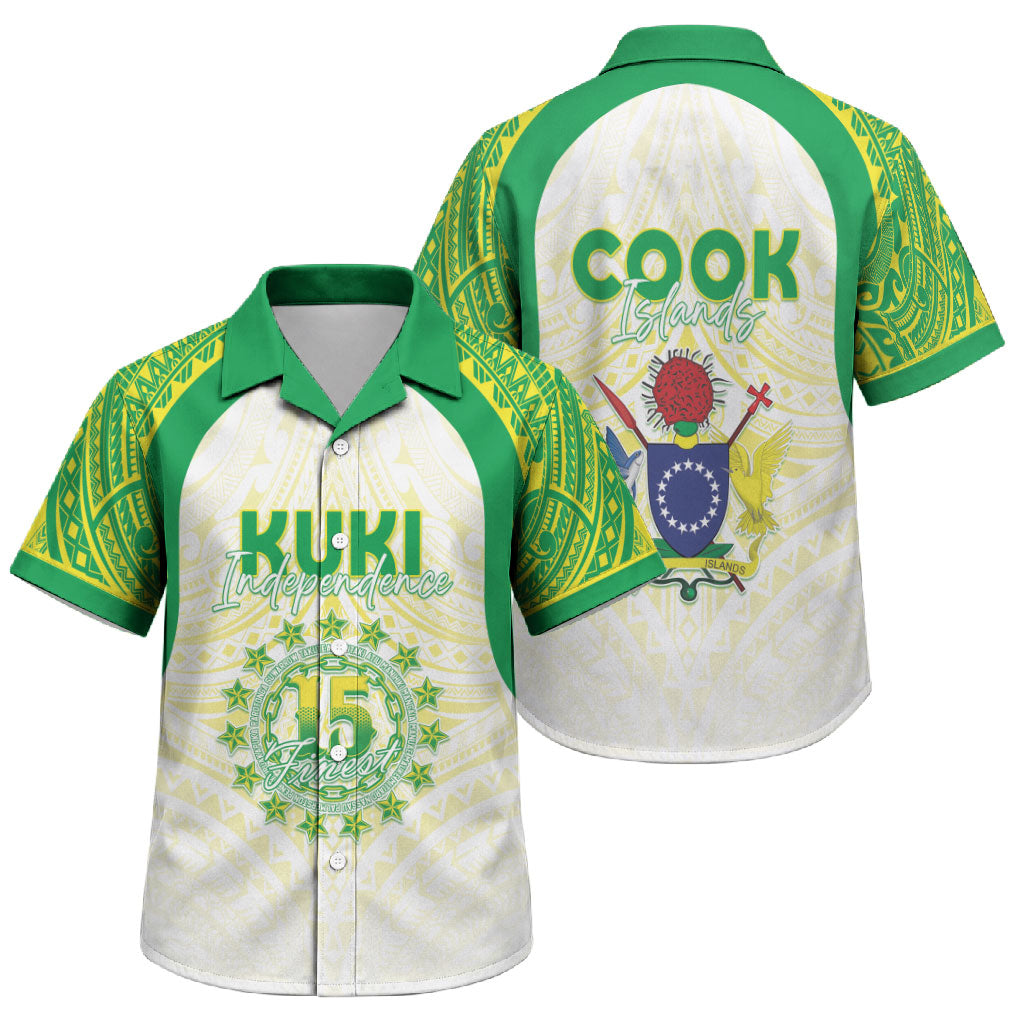 Kuki Independence 2026 Family Matching Tank Maxi Dress and Hawaiian Shirt Cook Islands 15 Finest White Version