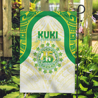 Kuki Independence 2026 Garden Flag Cook Islands 15 Finest White Version