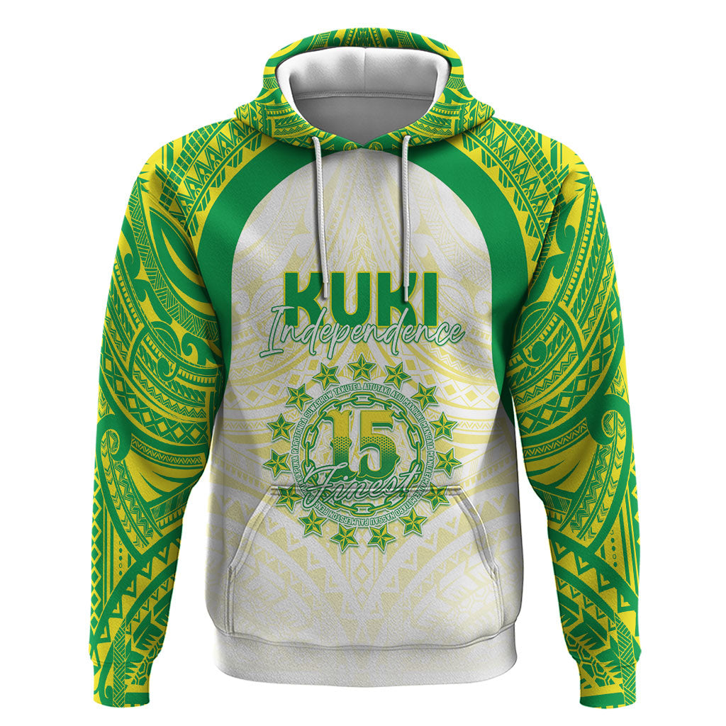 Kuki Independence 2026 Hoodie Cook Islands 15 Finest White Version