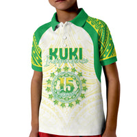 Kuki Independence 2026 Kid Polo Shirt Cook Islands 15 Finest White Version