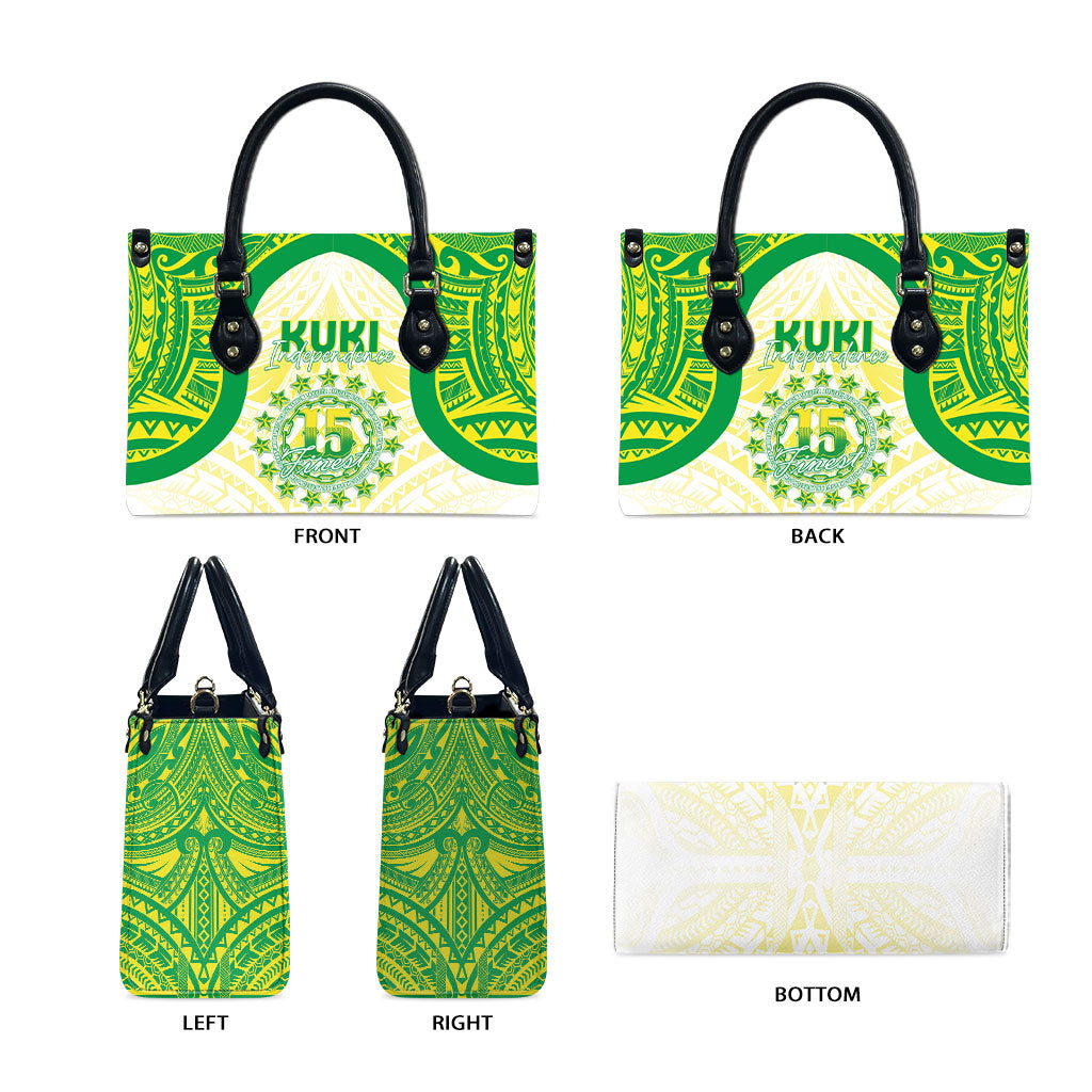 Kuki Independence 2026 Leather Bag Cook Islands 15 Finest White Version