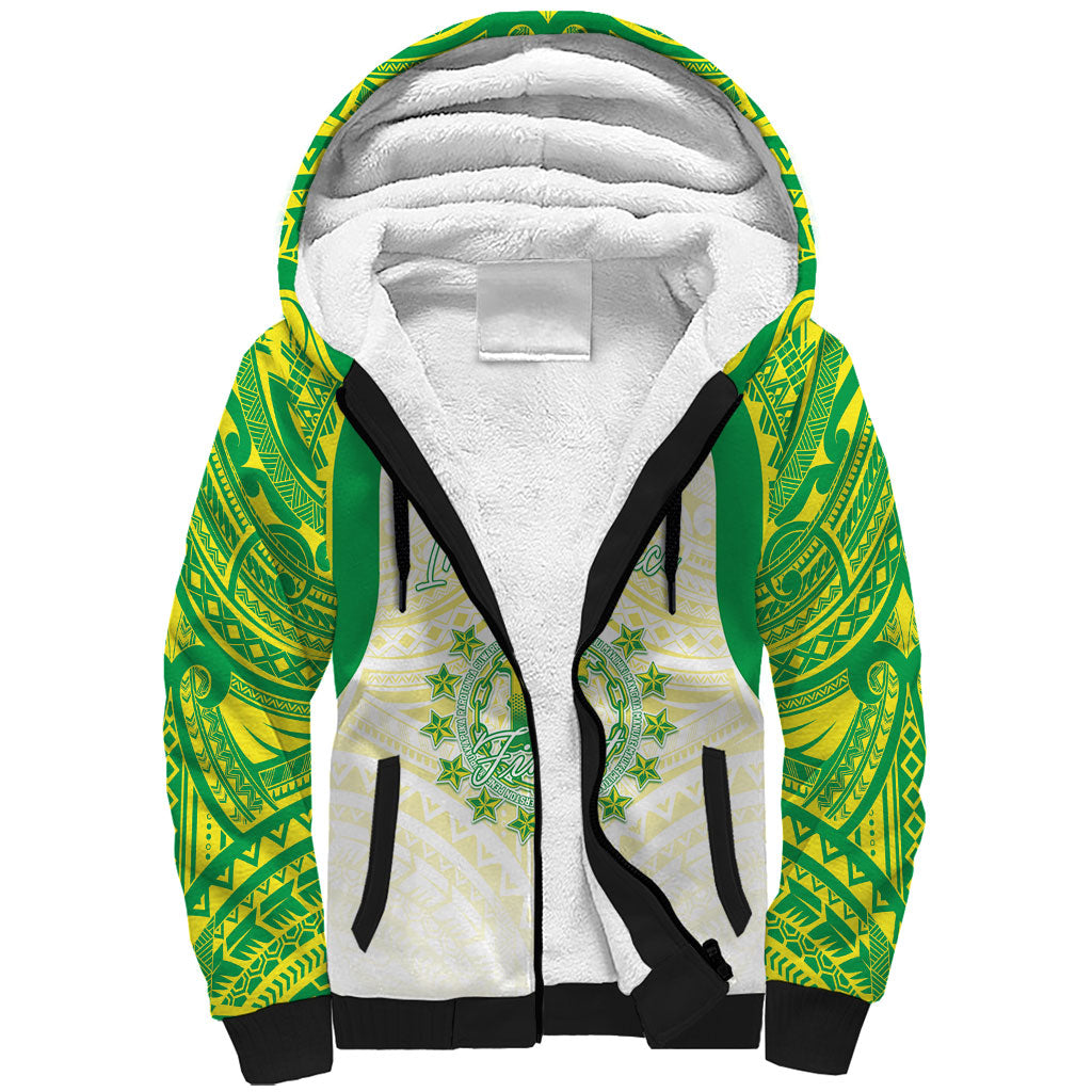 Kuki Independence 2026 Sherpa Hoodie Cook Islands 15 Finest White Version