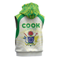 Kuki Independence 2026 Sleeveless Hoodie Cook Islands 15 Finest White Version