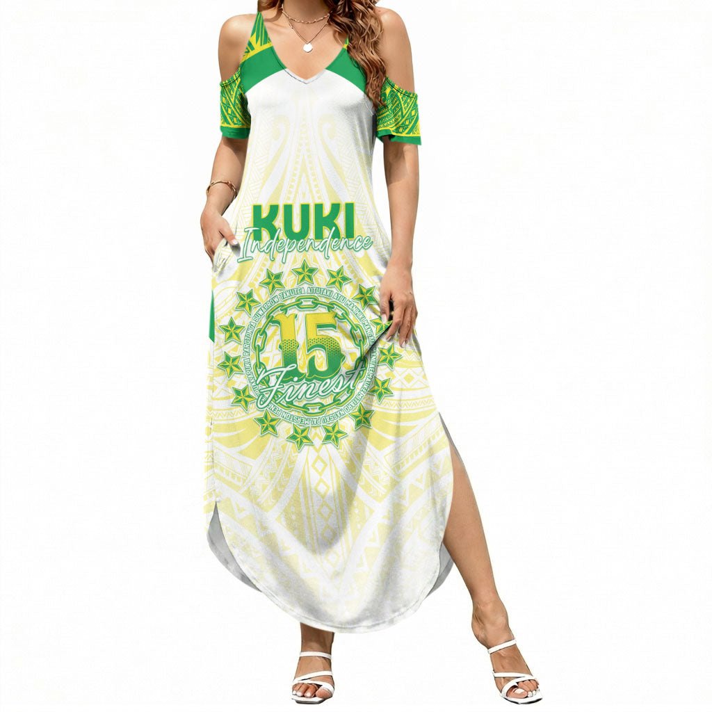 Kuki Independence 2026 Summer Maxi Dress Cook Islands 15 Finest White Version