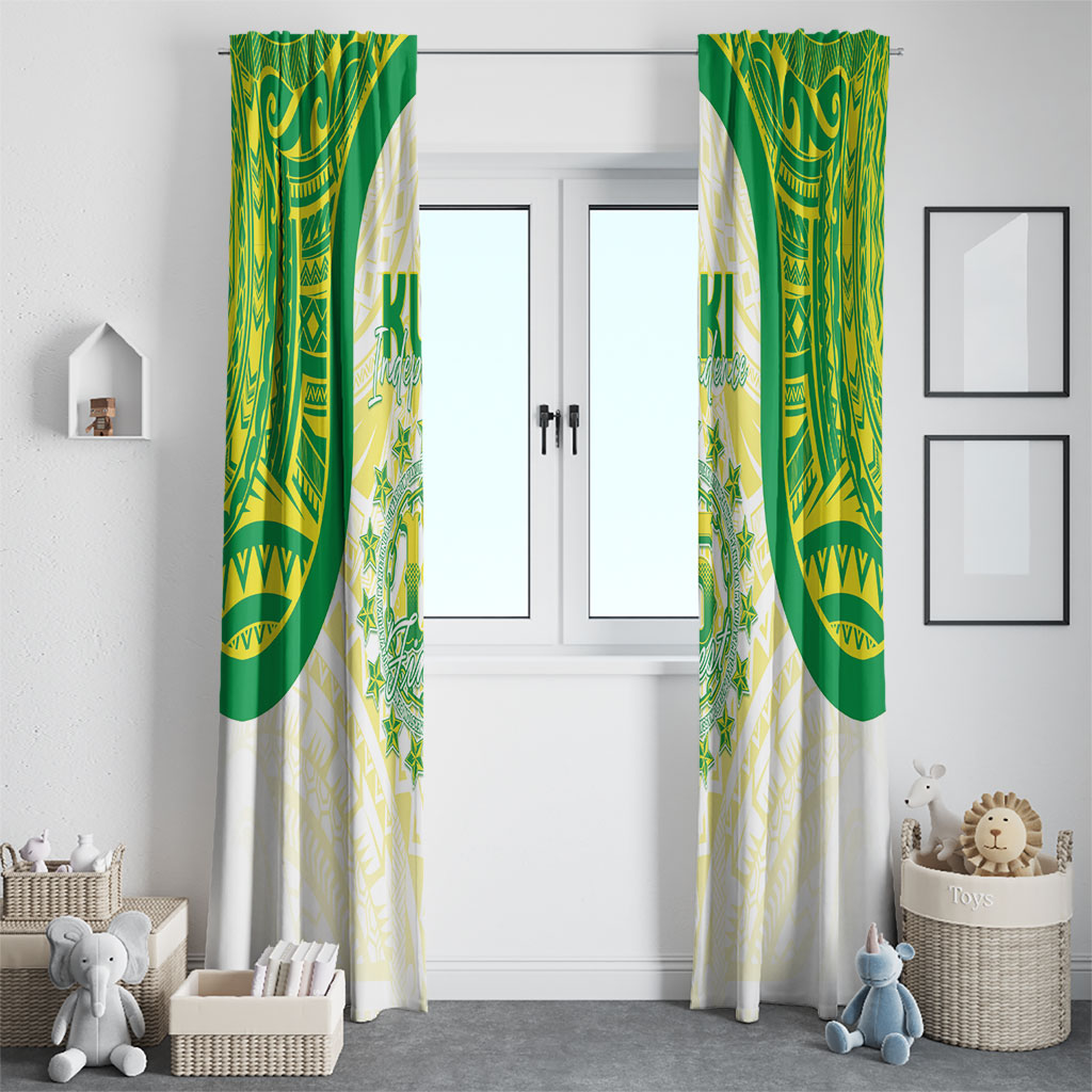 Kuki Independence 2026 Window Curtain Cook Islands 15 Finest White Version