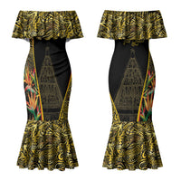 Papua New Guinea Hapi De Bilong Indipendens Couples Matching Mermaid Dress and Hawaiian Shirt Special Style