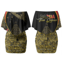 Papua New Guinea Hapi De Bilong Indipendens Couples Matching Off Shoulder Short Dress and Hawaiian Shirt Special Style