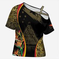 Papua New Guinea Hapi De Bilong Indipendens Cross Shoulder Shirt Special Style