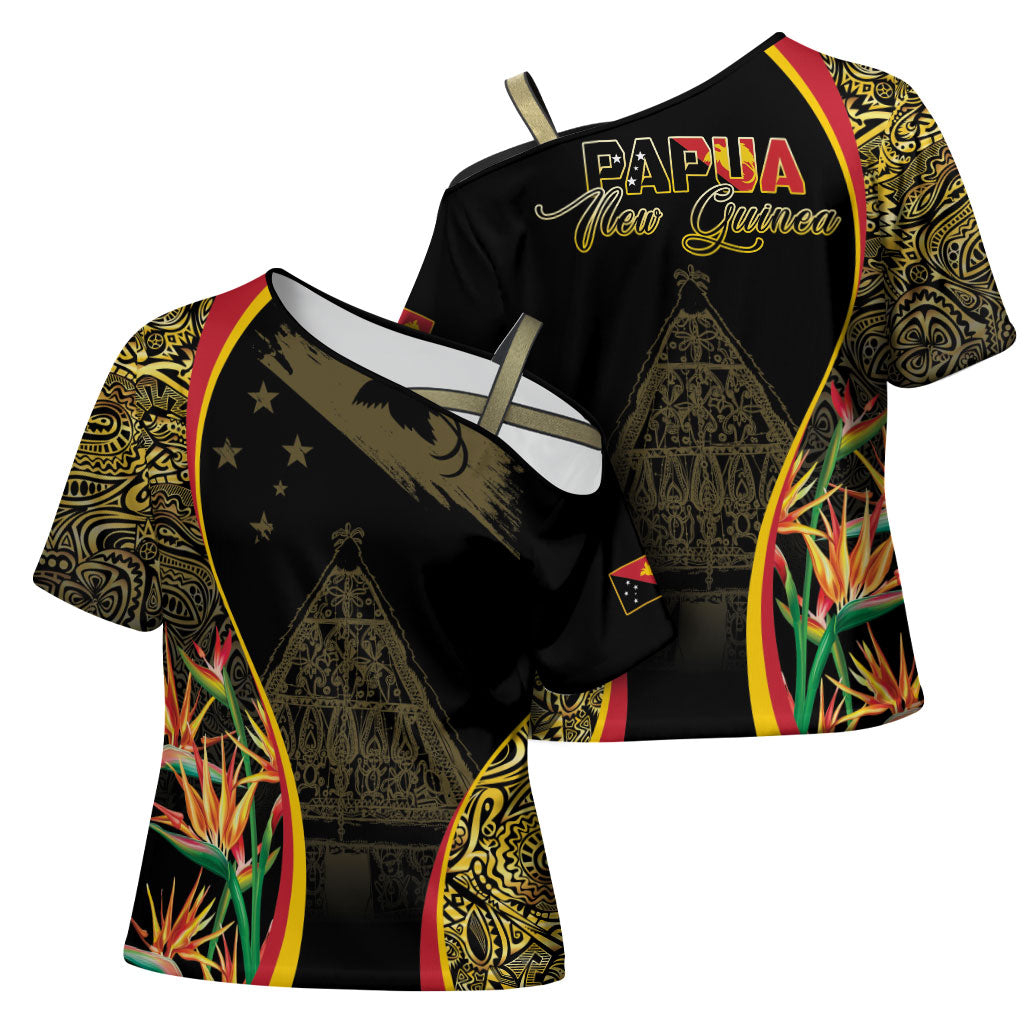 Papua New Guinea Hapi De Bilong Indipendens Cross Shoulder Shirt Special Style