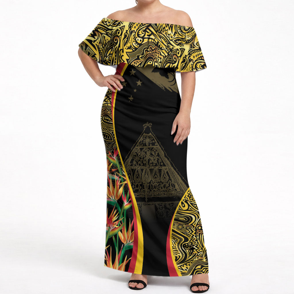 Papua New Guinea Hapi De Bilong Indipendens Off Shoulder Maxi Dress Special Style