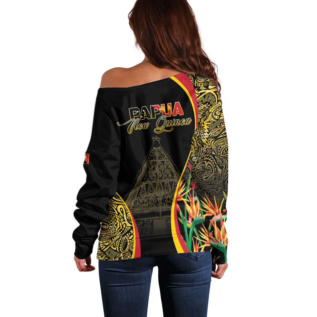 Papua New Guinea Hapi De Bilong Indipendens Off Shoulder Sweater Special Style