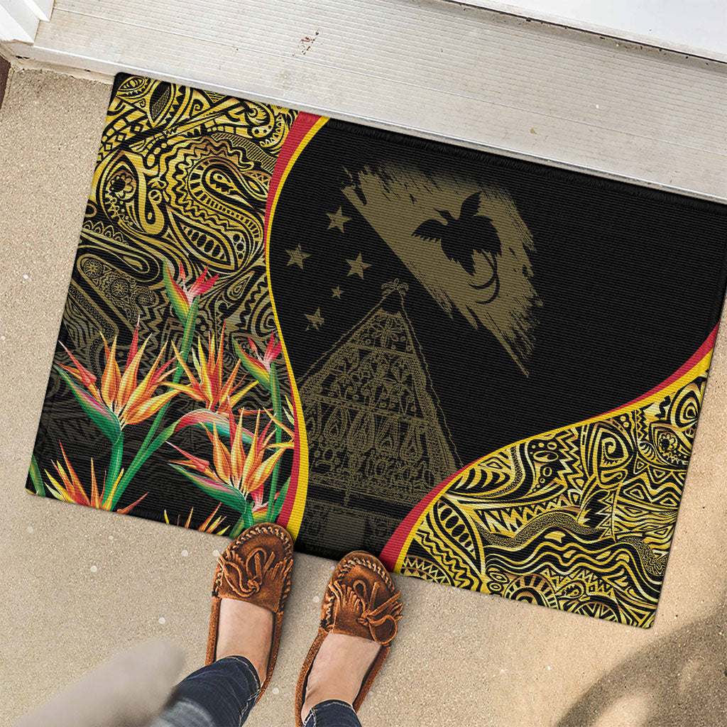 Papua New Guinea Hapi De Bilong Indipendens Rubber Doormat Special Style