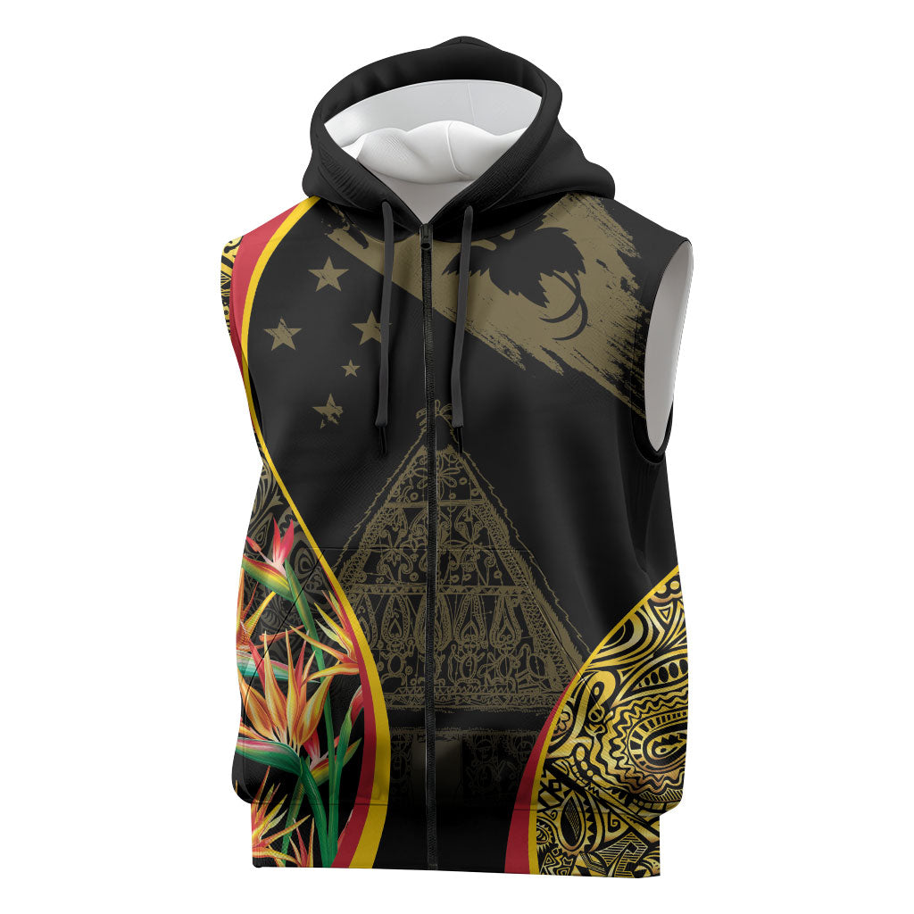 Papua New Guinea Hapi De Bilong Indipendens Sleeveless Zip Hoodie Special Style