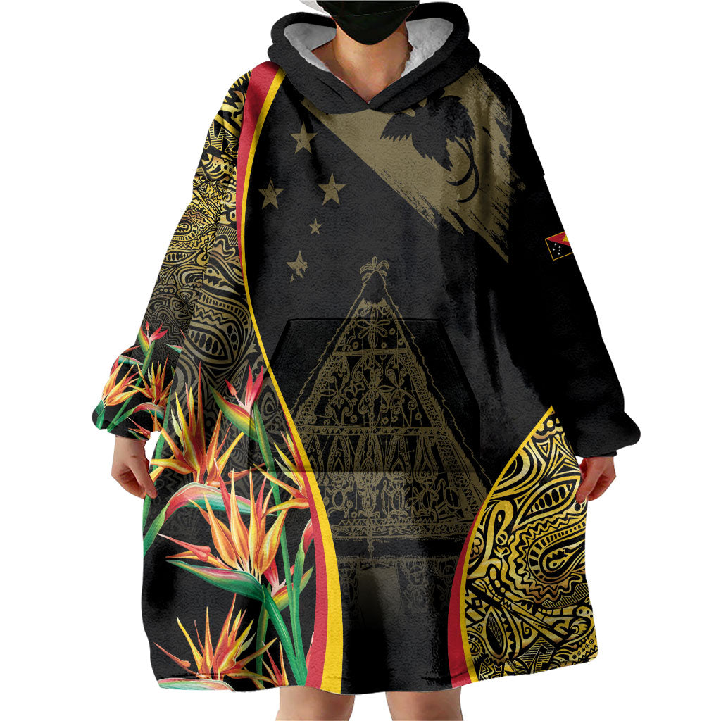 Papua New Guinea Hapi De Bilong Indipendens Wearable Blanket Hoodie Special Style