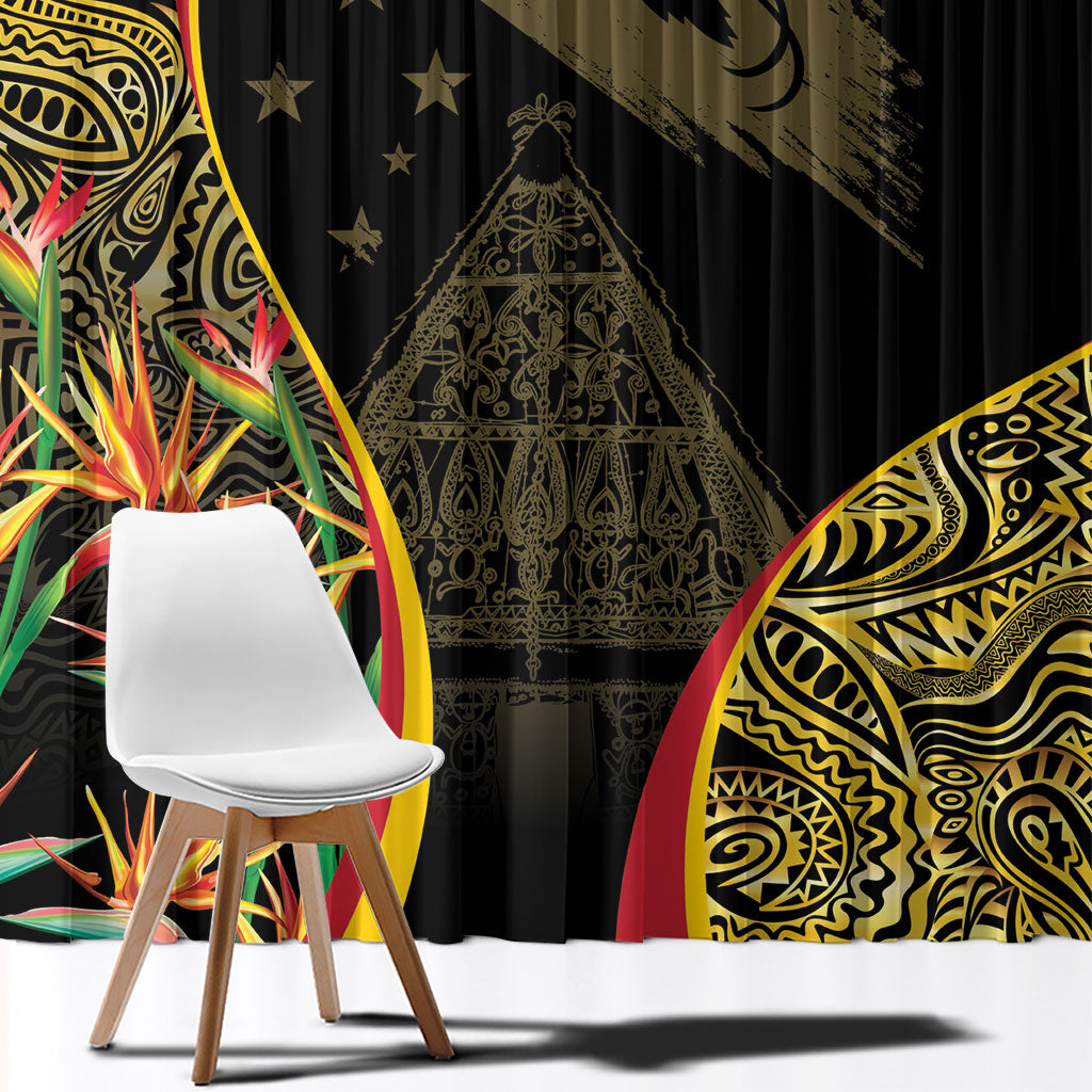 Papua New Guinea Hapi De Bilong Indipendens Window Curtain Special Style
