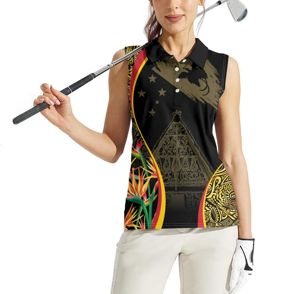 Papua New Guinea Hapi De Bilong Indipendens Women Sleeveless Polo Shirt Special Style
