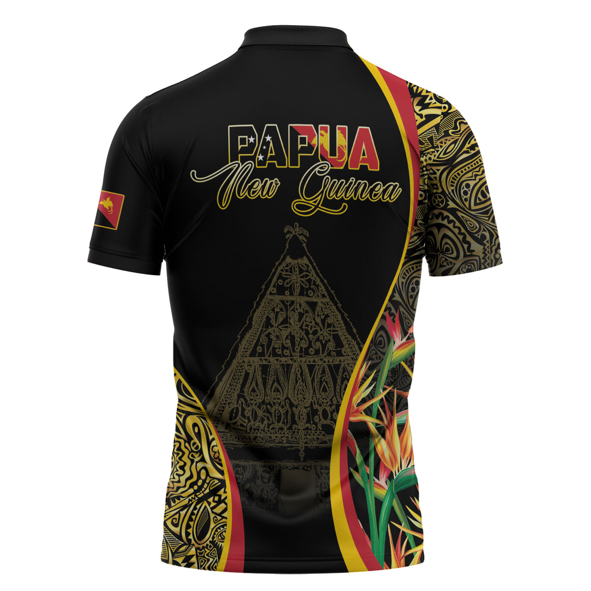 Papua New Guinea Hapi De Bilong Indipendens Zipper Polo Shirt Special Style