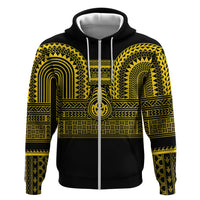 Philippines Filipinos Hoodie Igorot Tribal Pattern Black