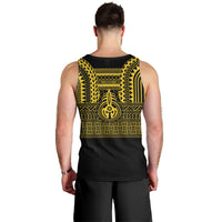Philippines Filipinos Men Tank Top Igorot Tribal Pattern Black