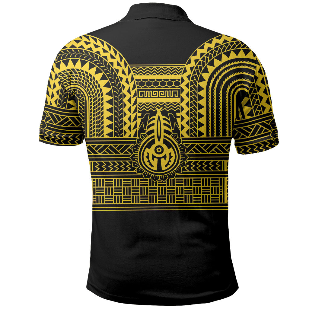 Philippines Filipinos Polo Shirt Igorot Tribal Pattern Black