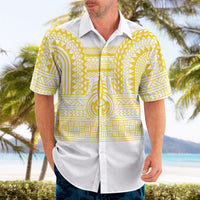 Philippines Filipinos Hawaiian Shirt Igorot Tribal Pattern White