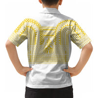 Philippines Filipinos Hawaiian Shirt Igorot Tribal Pattern White